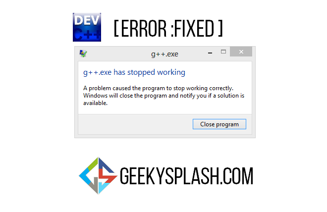 Dev-Cpp-Compiler-has-stopped-working-dev-cpp-error-fixing